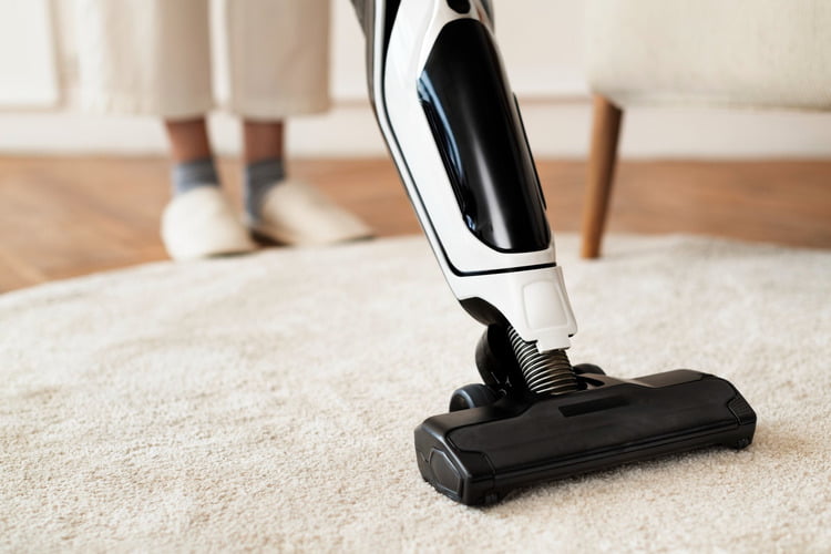 vacuum all surfaces as final step of remove dust in your deep cleaning routine