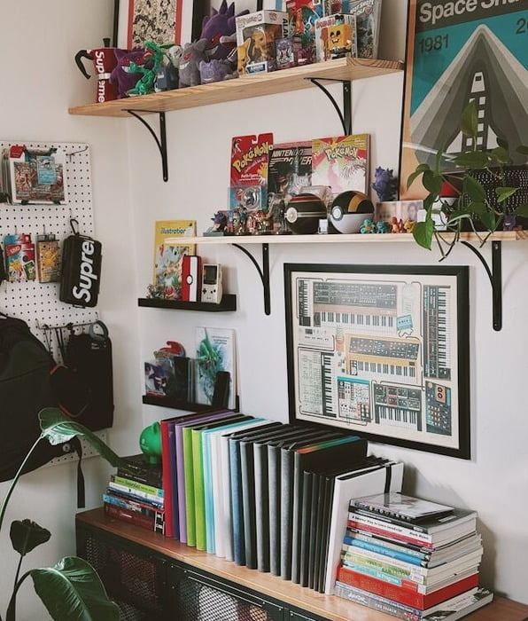 personalized workspace with your favorite hobby item