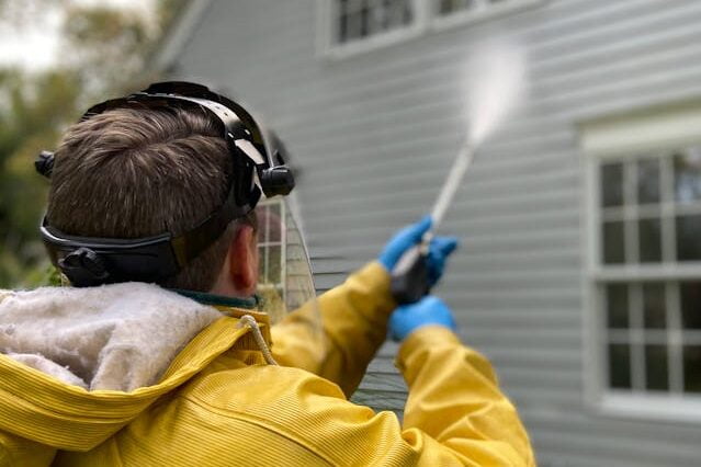 use power washed for cleaning exterior of your house