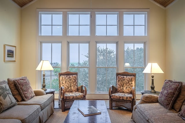 two table light on the side (in the both corner) of the living room, create a right living room lighting plane