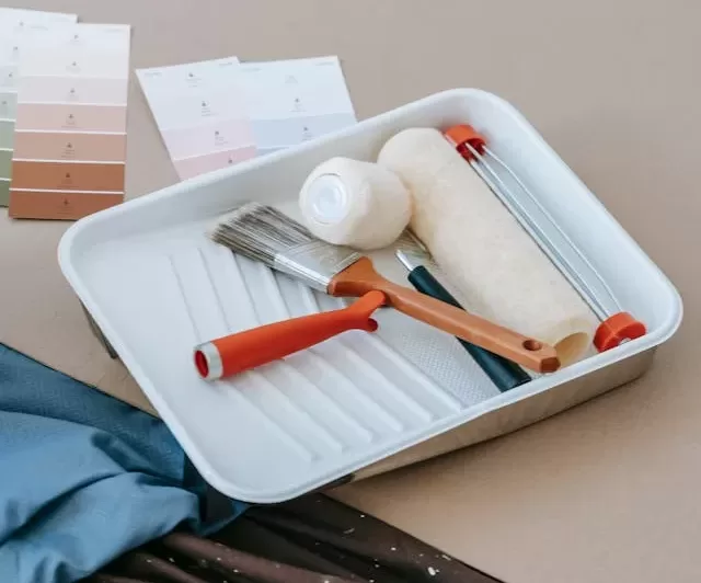 paint wall tools DIY project