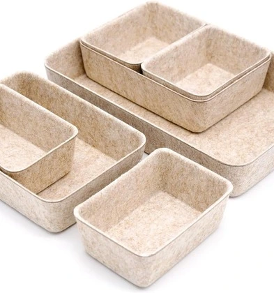 Drawer organizers trays dividers Nordic Natural Scandinavian style